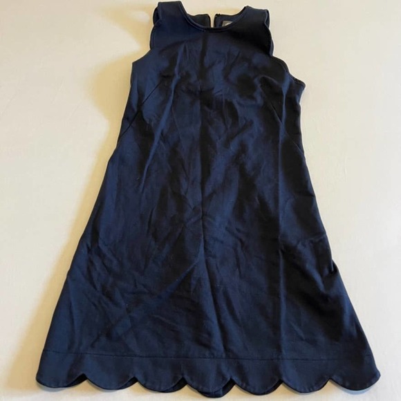 Vince Camuto Dresses & Skirts - Vince Camuto Blue Scallop Edge Shift Dress 2